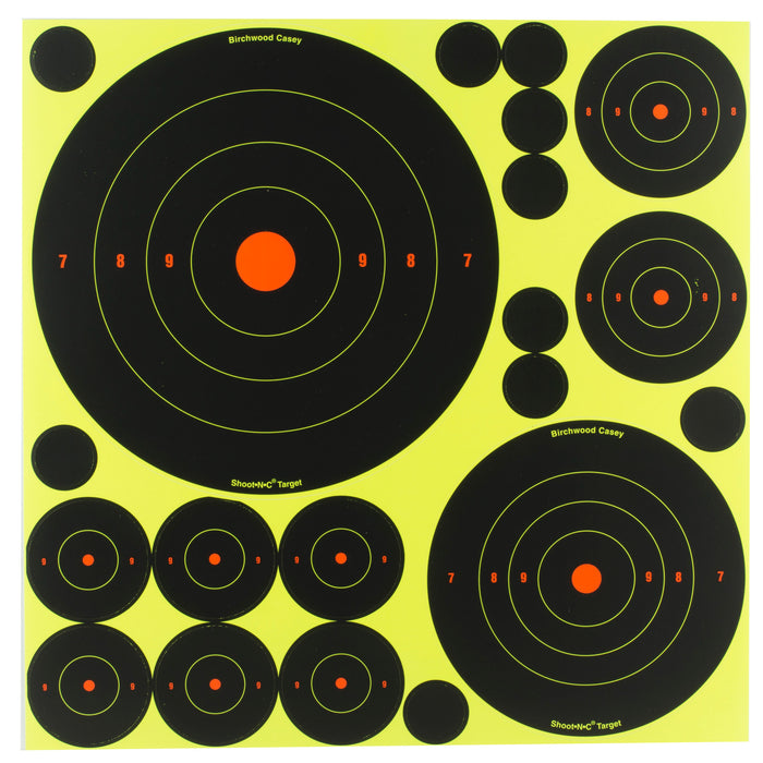 Birchwood Casey BC-34208 Target Assortment with Target Stand