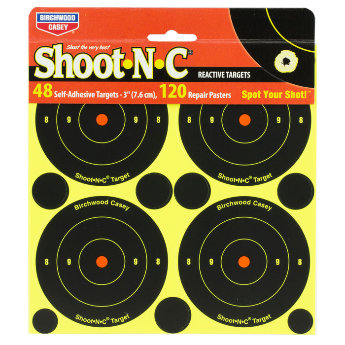 Birchwood Casey BC-34315 Round Bullseye Target 48-3