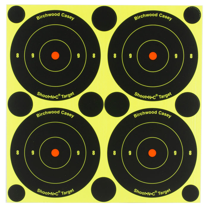 Birchwood Casey BC-34375 Round Bullseye Target - 240 Count