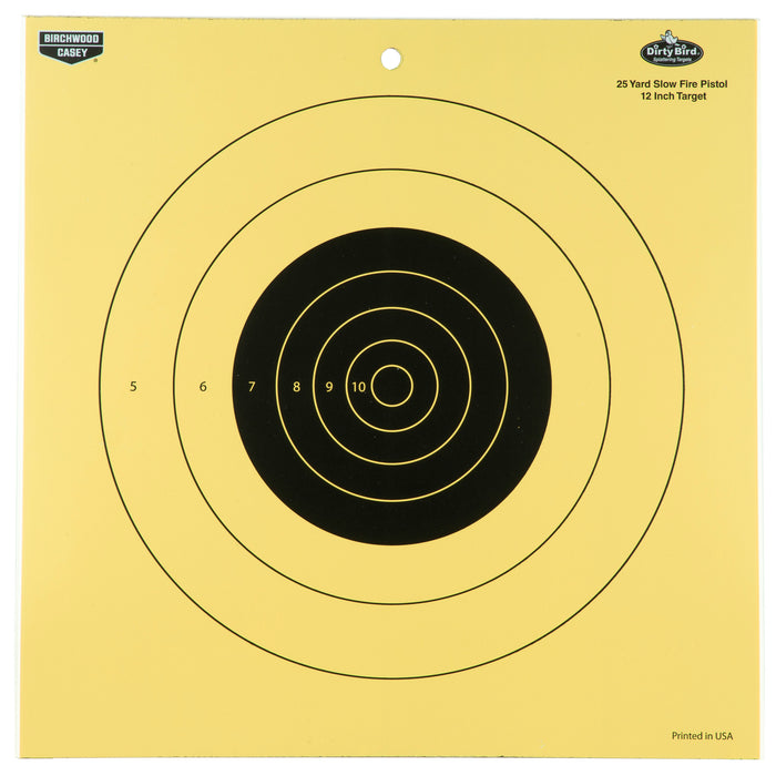 Birchwood Casey BC-35022 Dirty Bird 25-Yard Pistol Target