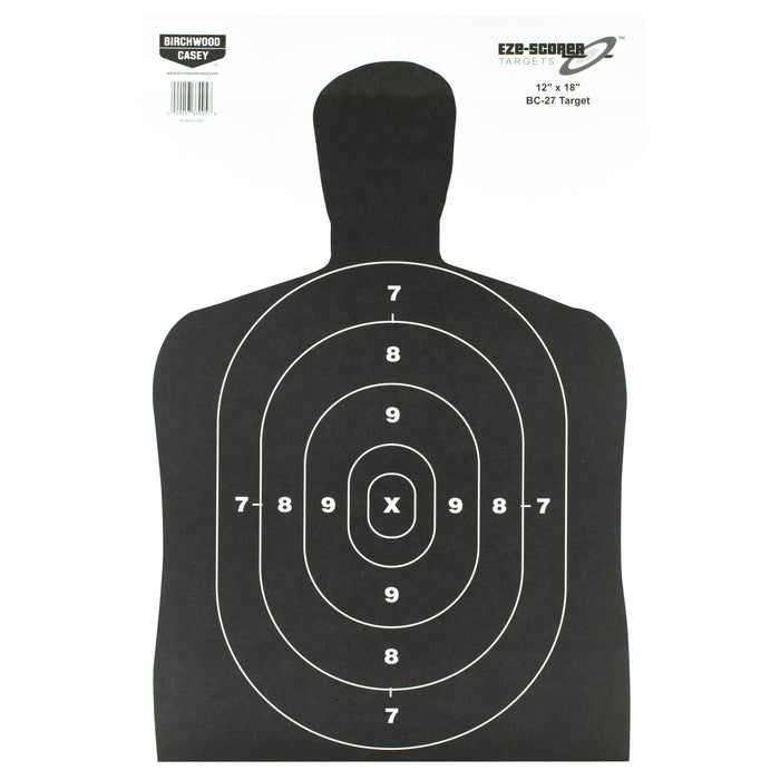 Birchwood Casey EZE-SCORER BC-27 Target 100 Pack - 12x18 inches