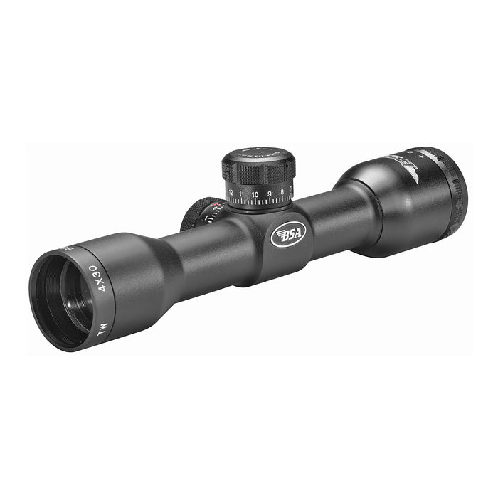 BSA TACT WPN 4X30 MIL DOT BLK