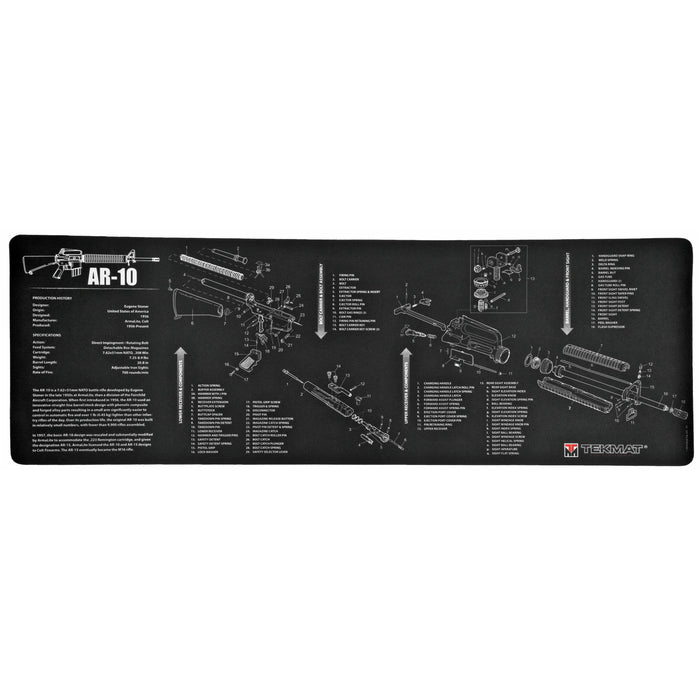 TEKMAT RIFLE MAT AR10 BLK