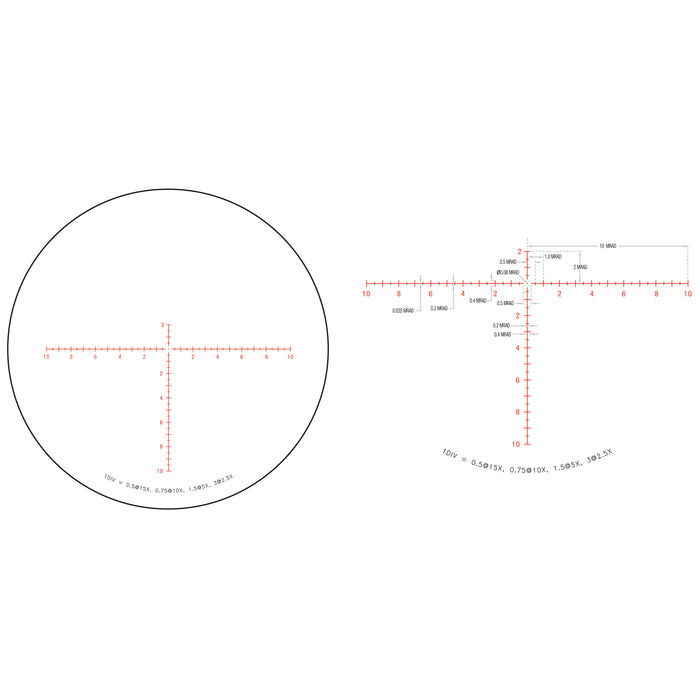 TRIJICON CREDO 2.5-15X56 SFP MRAD GR