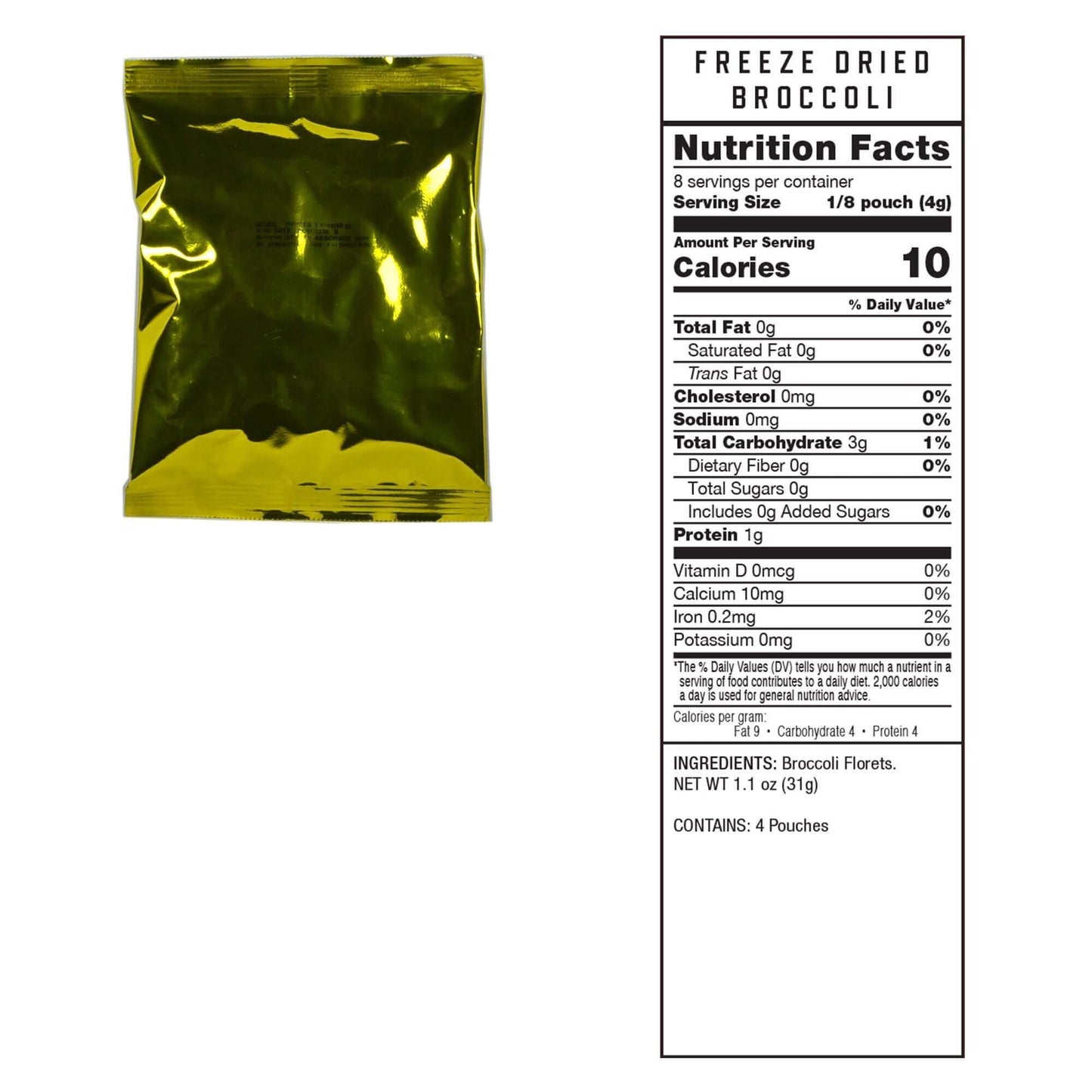 1440 Serving Freeze Dried Vegetable Bundle