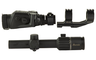 Burris Optics BTC35 V2 Thermal Clip-On and RT6 LPVO Rifle Scope Combo