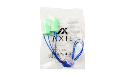 AXIL Foam Ear Plugs - 100 Pair, Part Number FP-100GP