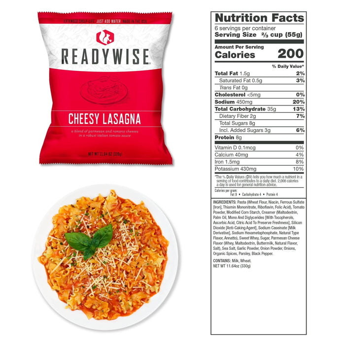 360 Servings of ReadyWise Emergency Survival Food Storage