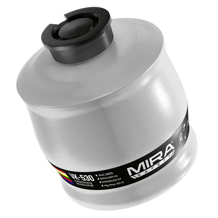 MIRA Safety VK-530  Smoke / Carbon Monoxide Filter Cartridges