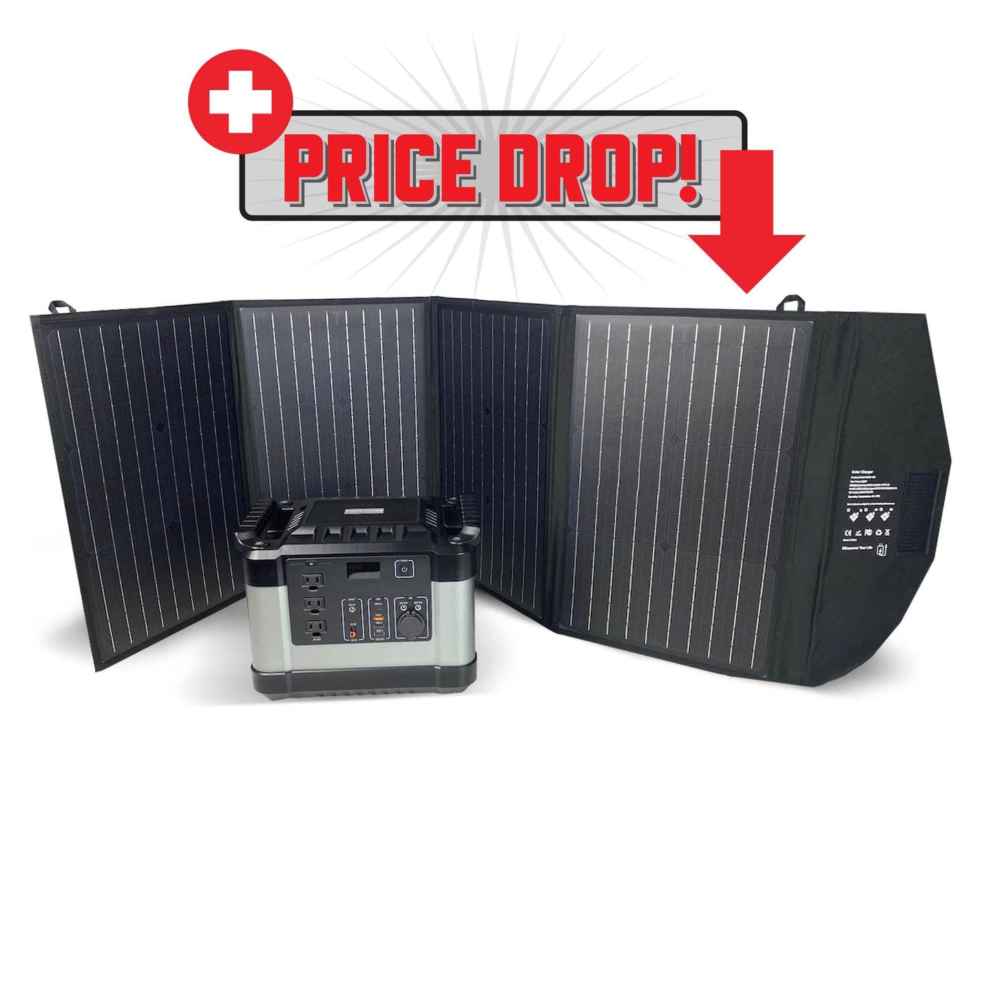 Generator and Solar Panel Bundle