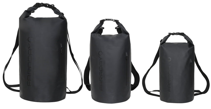 Faraday Dry Bag Sling Pack - Stealth Black – Hoplite Armor-Body Armor